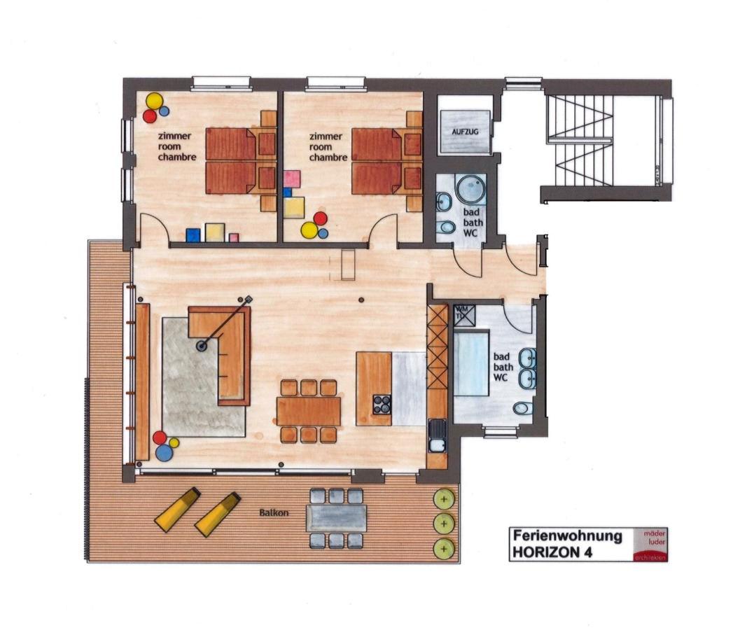 Apartamento Horizon 4 Bad-Schwarzsee Exterior foto